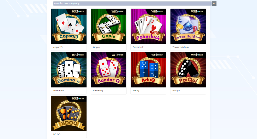 TOP sản phẩm Xpoker AFB168 mang đến người chơi